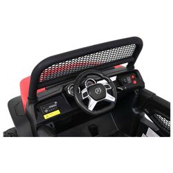 Masinuta electrica Ramiz Mercedes Benz Unimog (Red) Thumb