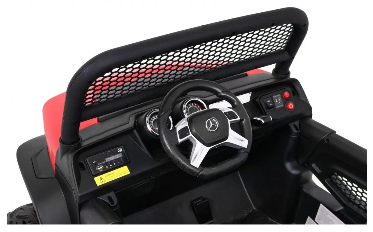 Masinuta electrica Ramiz Mercedes Benz Unimog (Red)