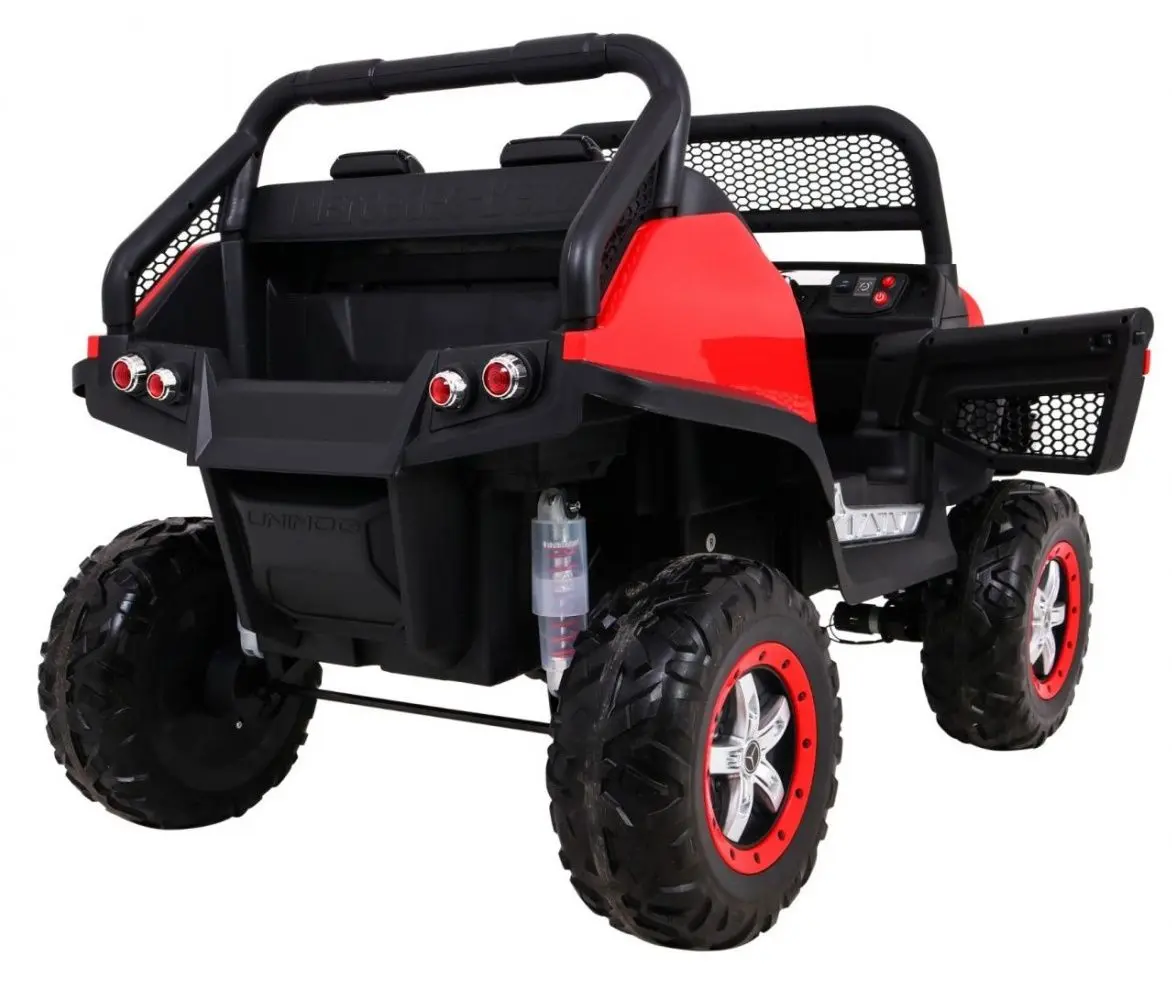 Masinuta electrica Ramiz Mercedes Benz Unimog (Red)