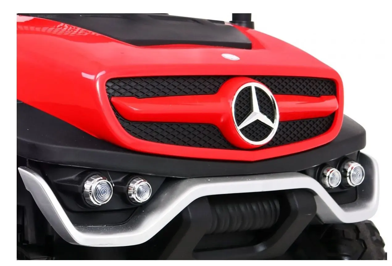 Masinuta electrica Ramiz Mercedes Benz Unimog (Red)