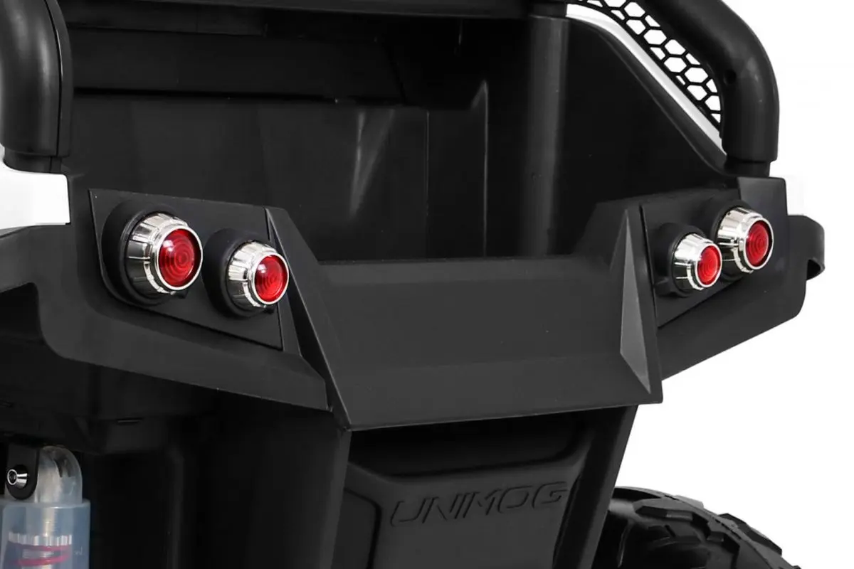 Masinuta electrica Ramiz Mercedes Benz Unimog (White)