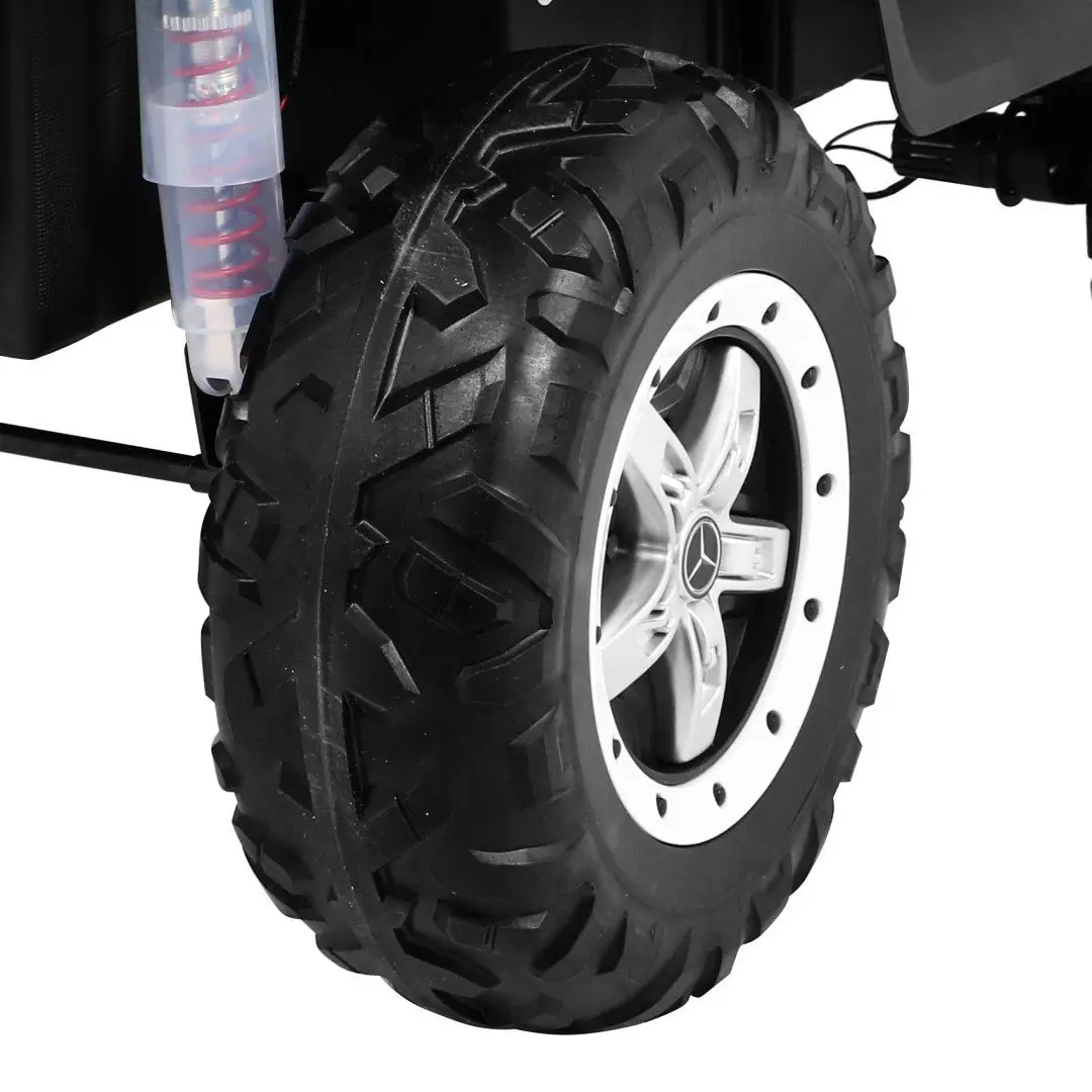 Masinuta electrica Ramiz Mercedes Benz Unimog (White)