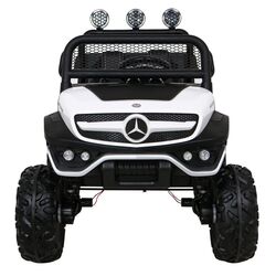 Masinuta electrica Ramiz Mercedes Benz Unimog (White) Thumb