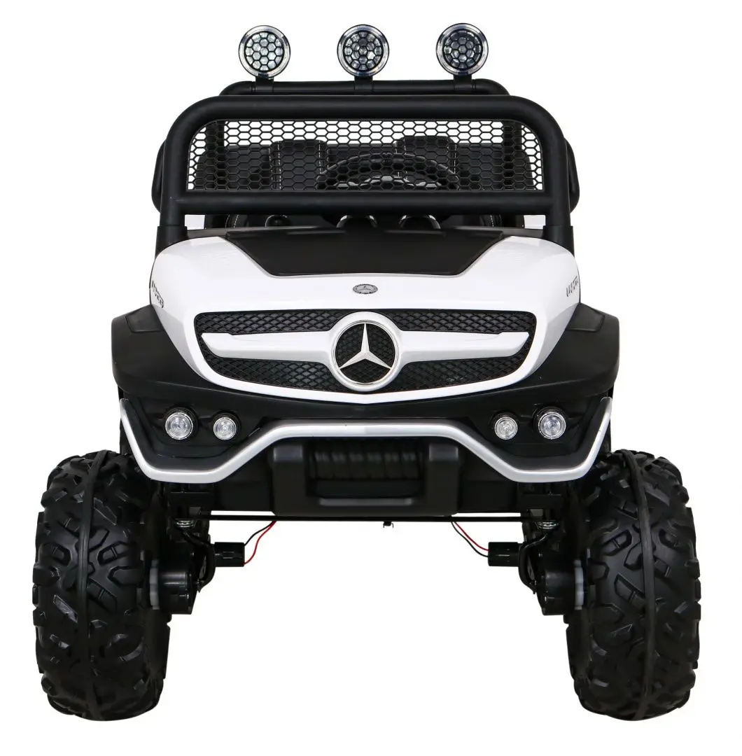 Masinuta electrica Ramiz Mercedes Benz Unimog (White)