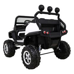 Masinuta electrica Ramiz Mercedes Benz Unimog (White) Thumb