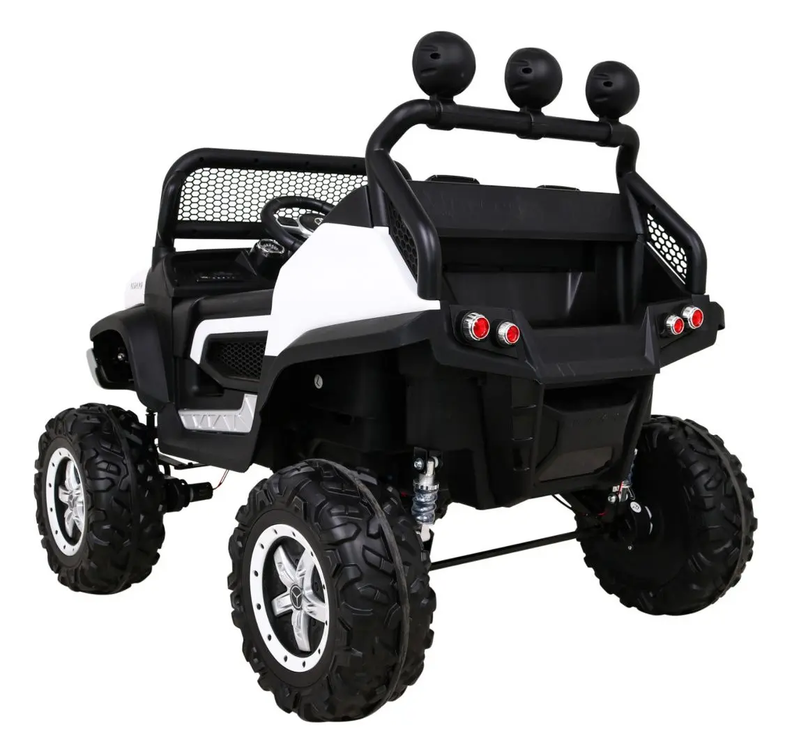 Masinuta electrica Ramiz Mercedes Benz Unimog (White)