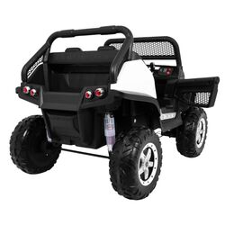 Masinuta electrica Ramiz Mercedes Benz Unimog (White) Thumb