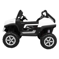 Masinuta electrica Ramiz Mercedes Benz Unimog (White) Thumb