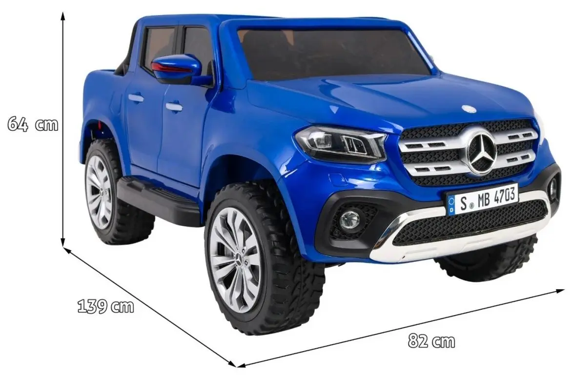Masinuta electrica Ramiz Mercedes Benz X-Class (Painting Blue)