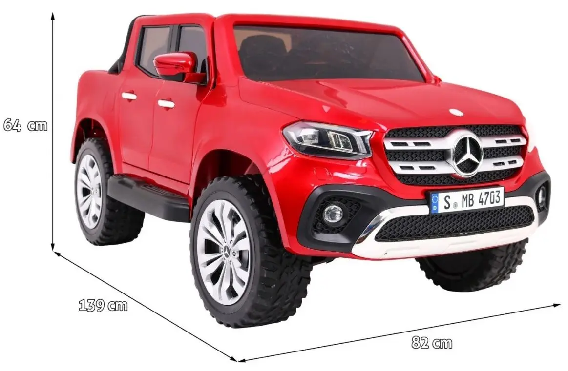 Электромобиль Ramiz Mercedes Benz X-Class (Painting Red) - 4