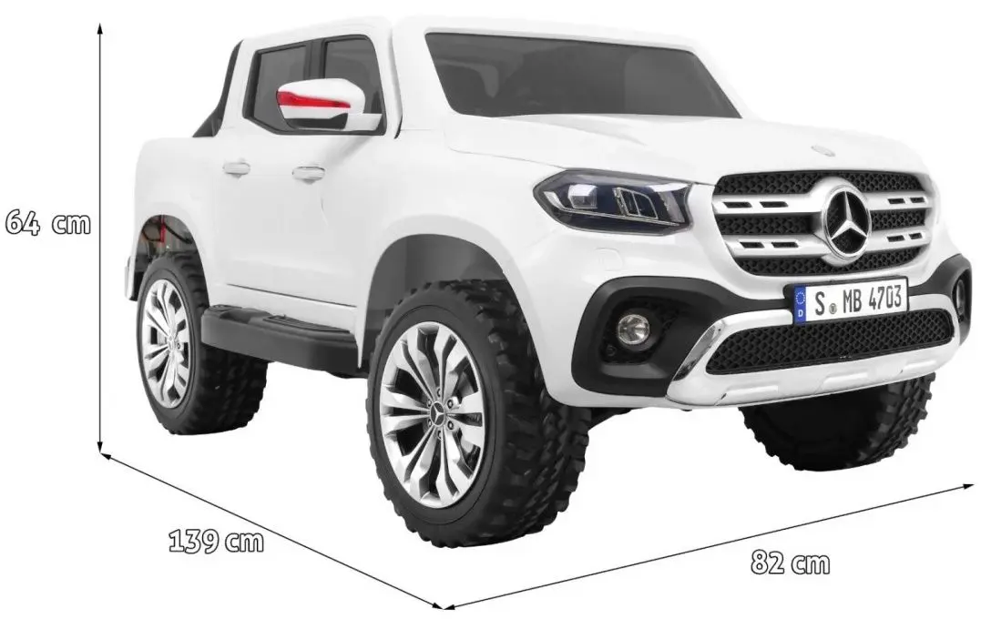 Masinuta electrica Ramiz Mercedes Benz X-Class (White)