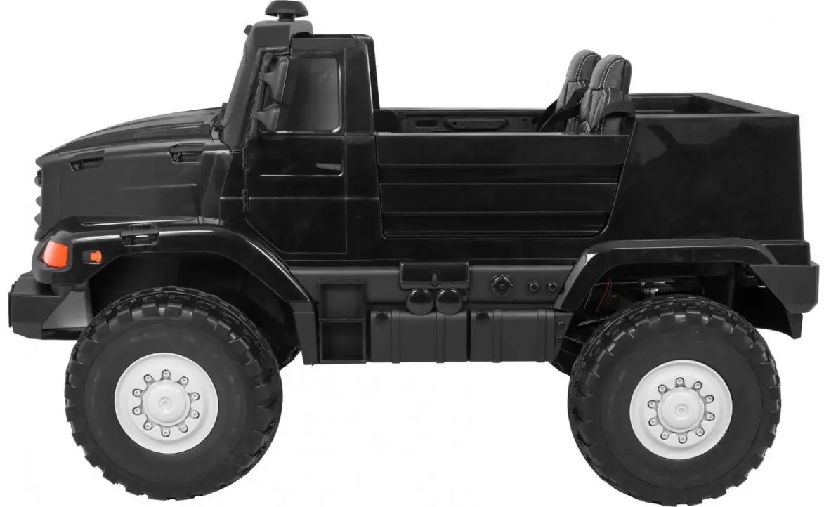 Masinuta electrică Ramiz Mercedes-Benz Zetros (Black) - 3