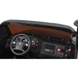 Masinuta electrică Ramiz Mercedes-Benz Zetros (Black) Thumb