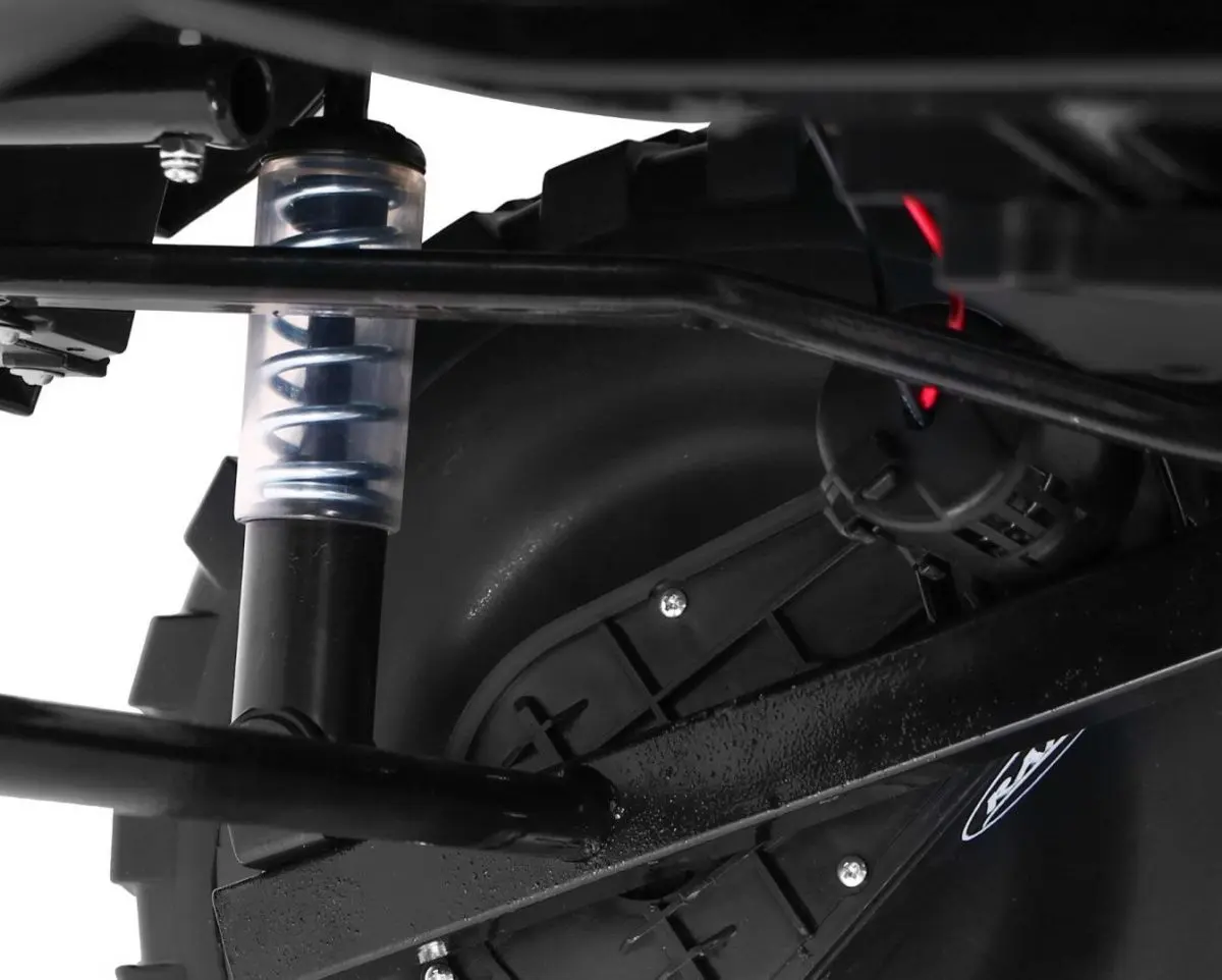 Masinuta electrică Ramiz Mercedes-Benz Zetros (Black) - 10