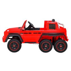 Masinuta electrica Ramiz Mercedes G63 AMG 6x6 (Red) Thumb