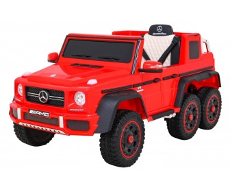 Masinuta electrica Ramiz Mercedes G63 AMG 6x6 (Red)