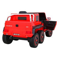 Masinuta electrica Ramiz Mercedes G63 AMG 6x6 (Red) Thumb