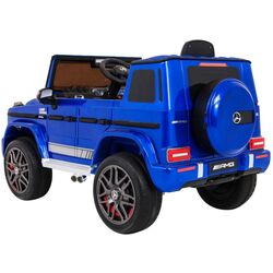 Maşinuţă electrică Ramiz Mercedes G63 (Blue) Thumb