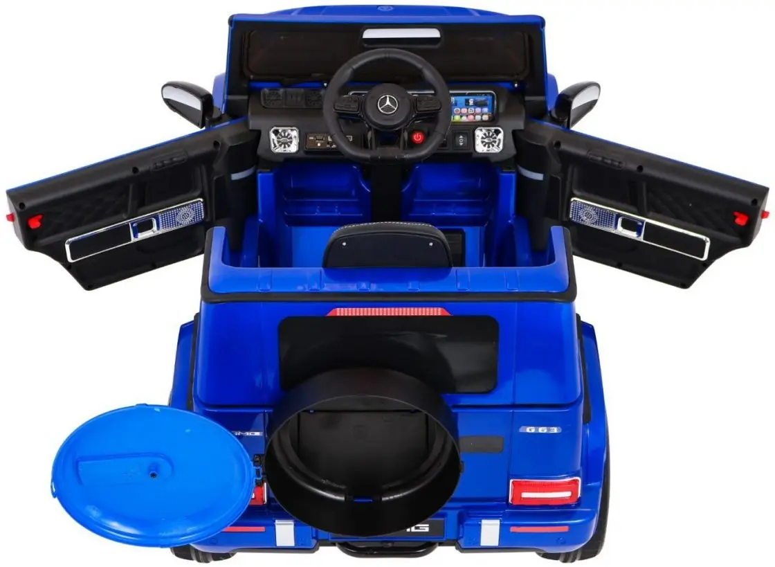 Maşinuţă electrică Ramiz Mercedes G63 (Blue)