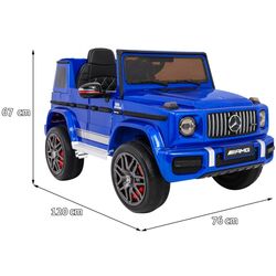 Maşinuţă electrică Ramiz Mercedes G63 (Blue) Thumb