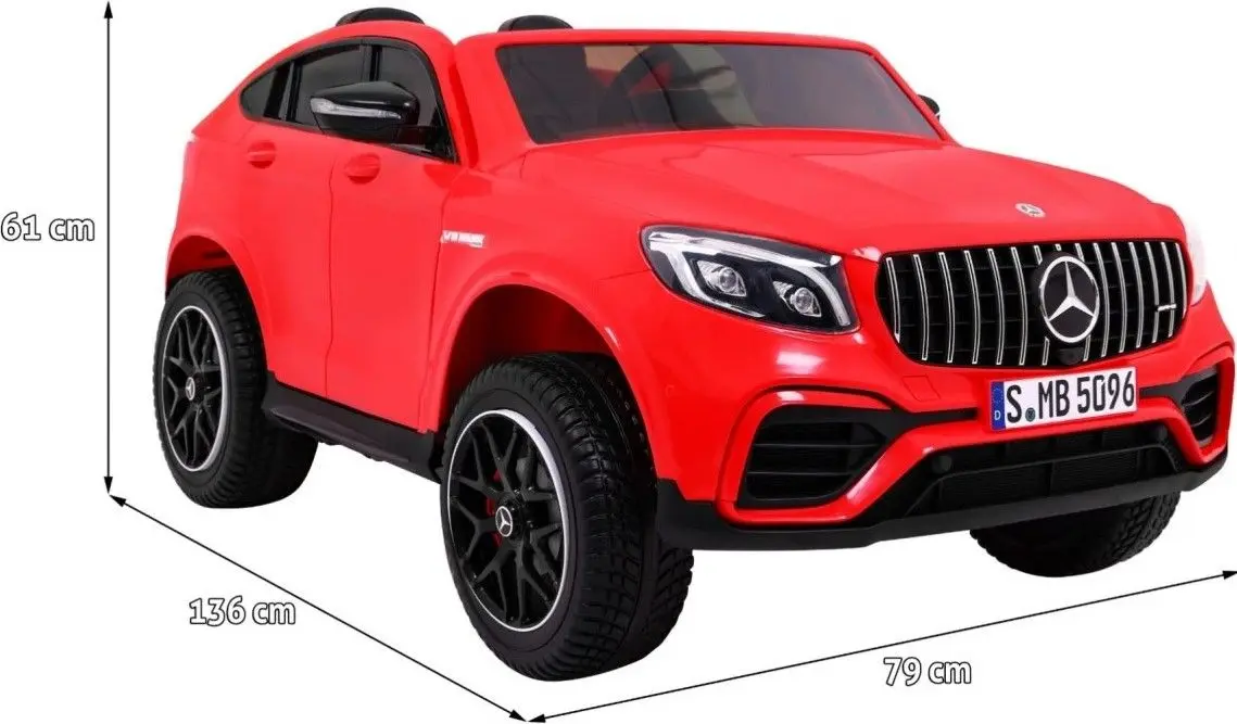 Masinuta electrica Ramiz Mercedes GLC 63S (Red)