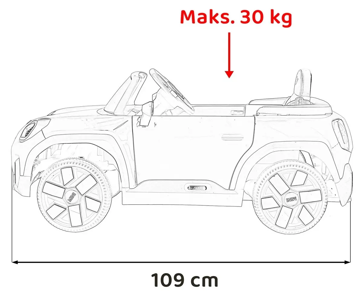 Masinuta electrica Ramiz Mini Concept Aceman (Blue)