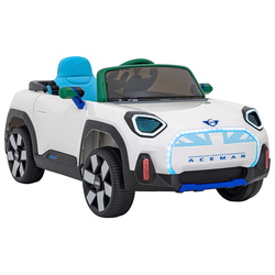 Masinuta electrica Ramiz Mini Concept Aceman (White) Thumb