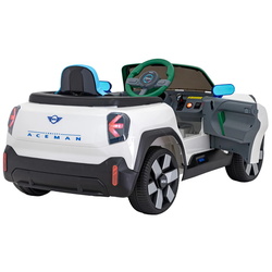 Masinuta electrica Ramiz Mini Concept Aceman (White) Thumb