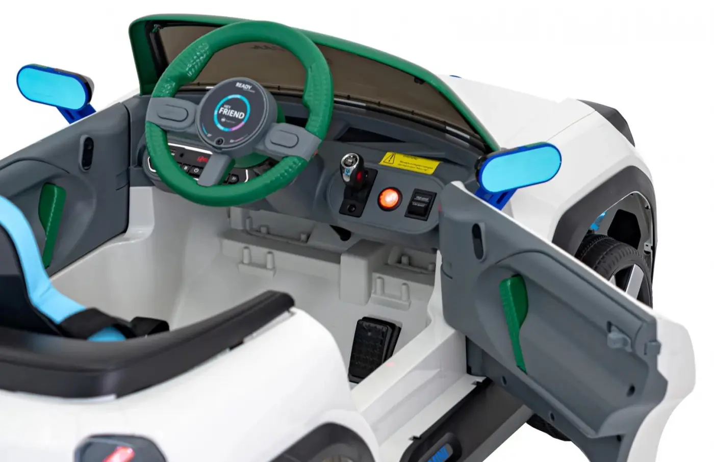 Masinuta electrica Ramiz Mini Concept Aceman (White)