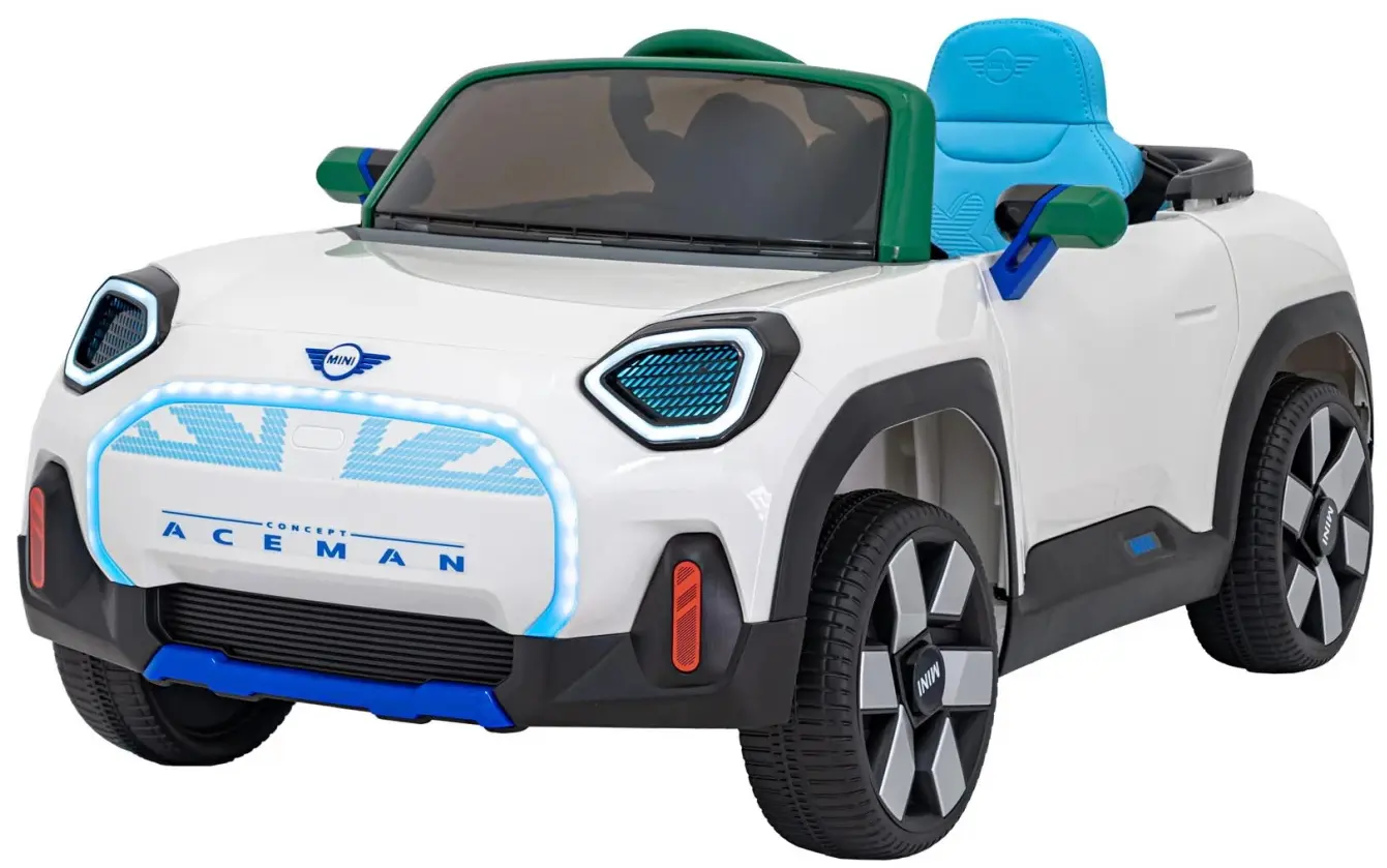 Masinuta electrica Ramiz Mini Concept Aceman (White)