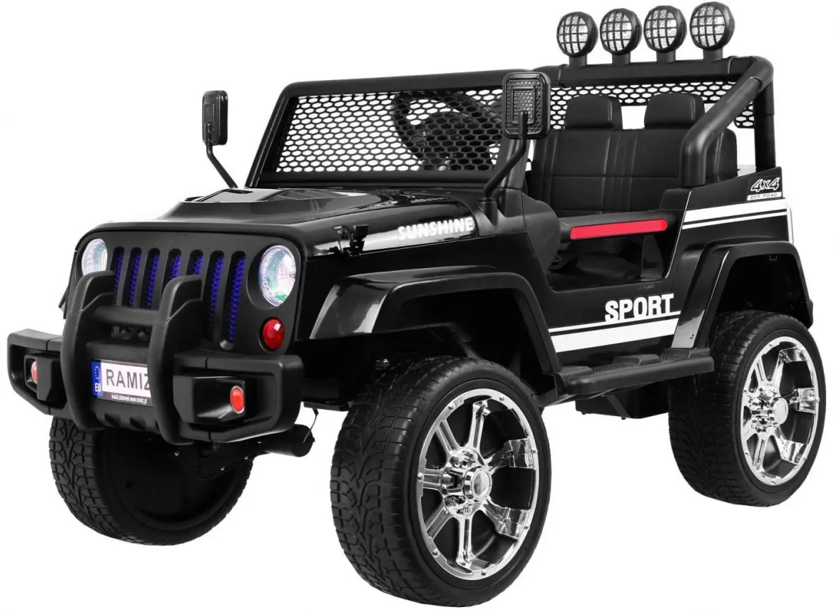 Masinuta electrică Ramiz New Raptor Drifter 4x4 (Black)
