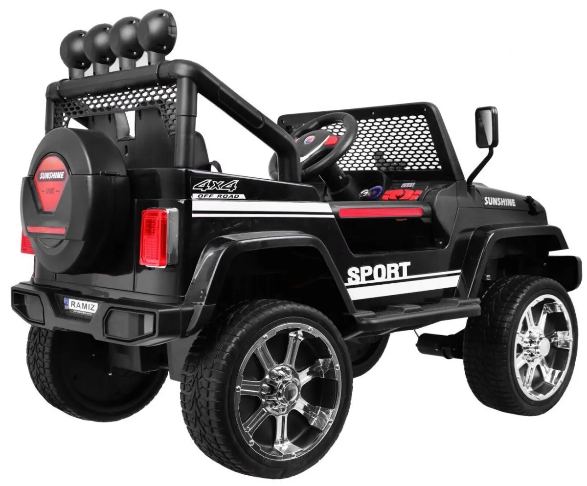 Masinuta electrică Ramiz New Raptor Drifter 4x4 (Black)