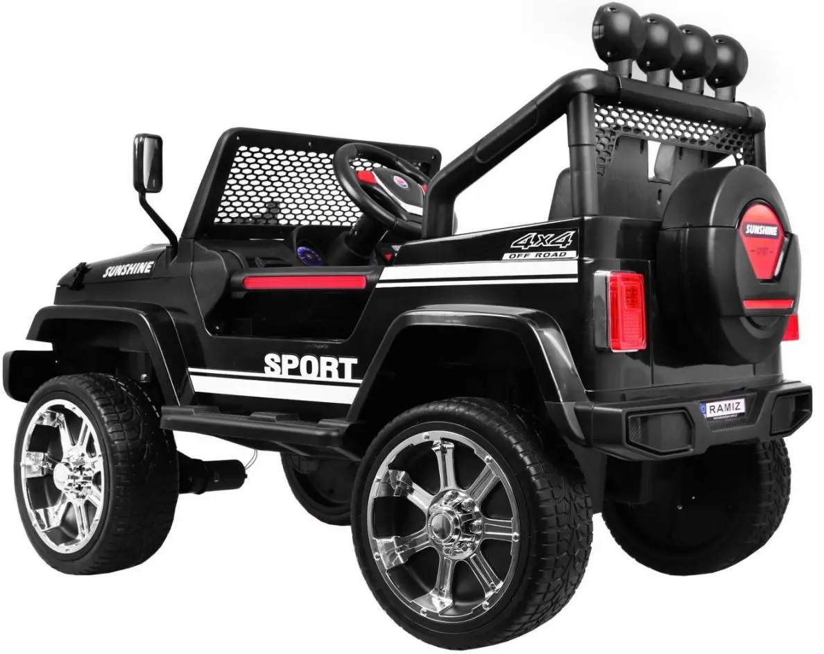 Masinuta electrică Ramiz New Raptor Drifter 4x4 (Black)