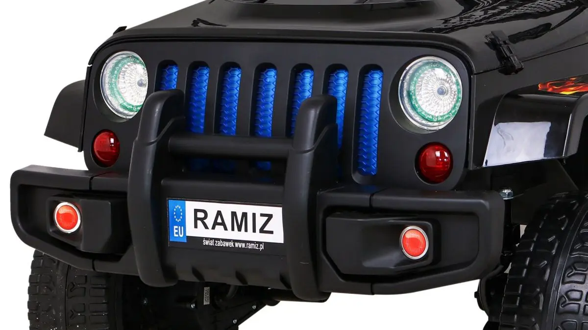 Masinuta electrica Ramiz New Raptor Drifter 4x4 (Flames)