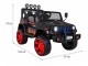 Masinuta electrica Ramiz New Raptor Drifter 4x4 (Flames)