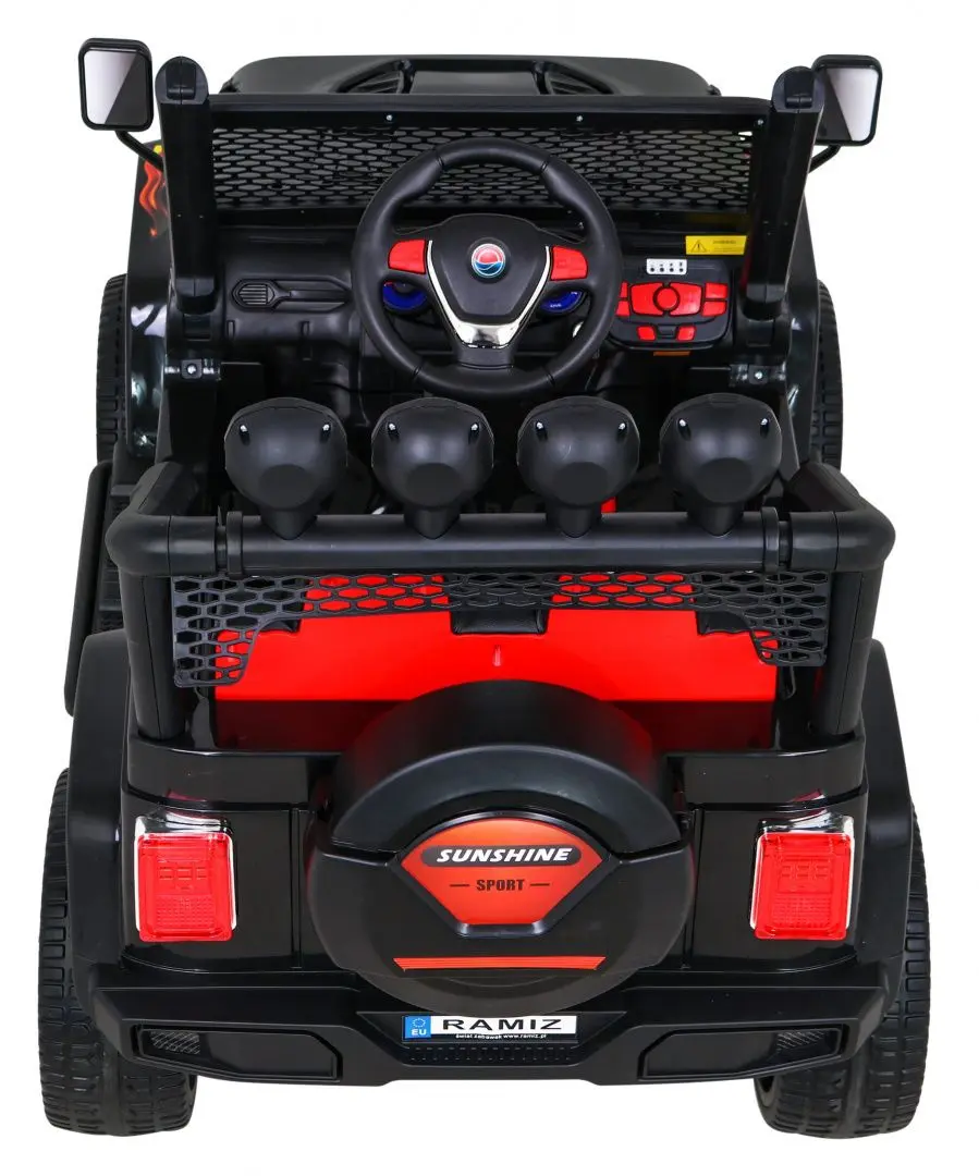 Masinuta electrica Ramiz New Raptor Drifter 4x4 (Flames)