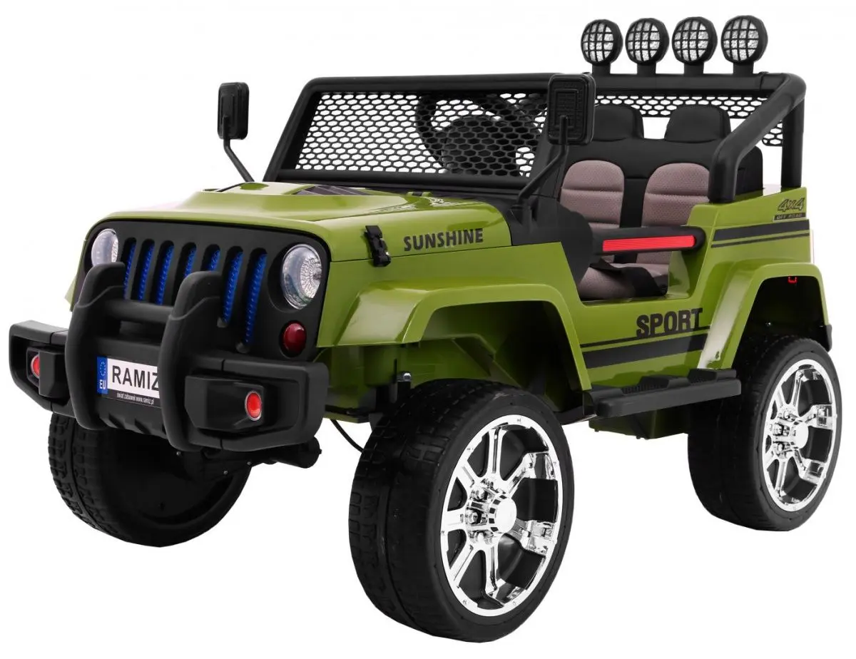Masinuta electrica Ramiz New Raptor Drifter 4x4 (Green)