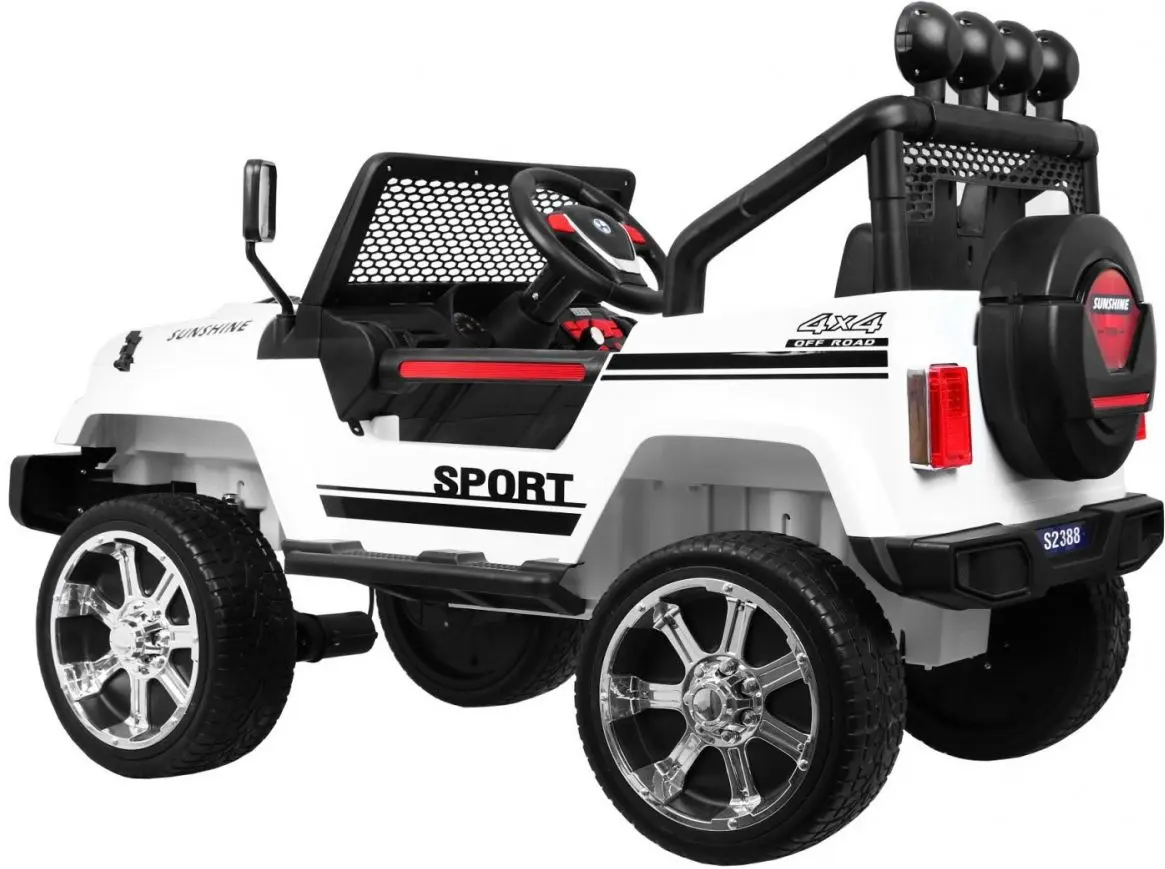 Электромобиль Ramiz New Raptor Drifter 4x4 (White)