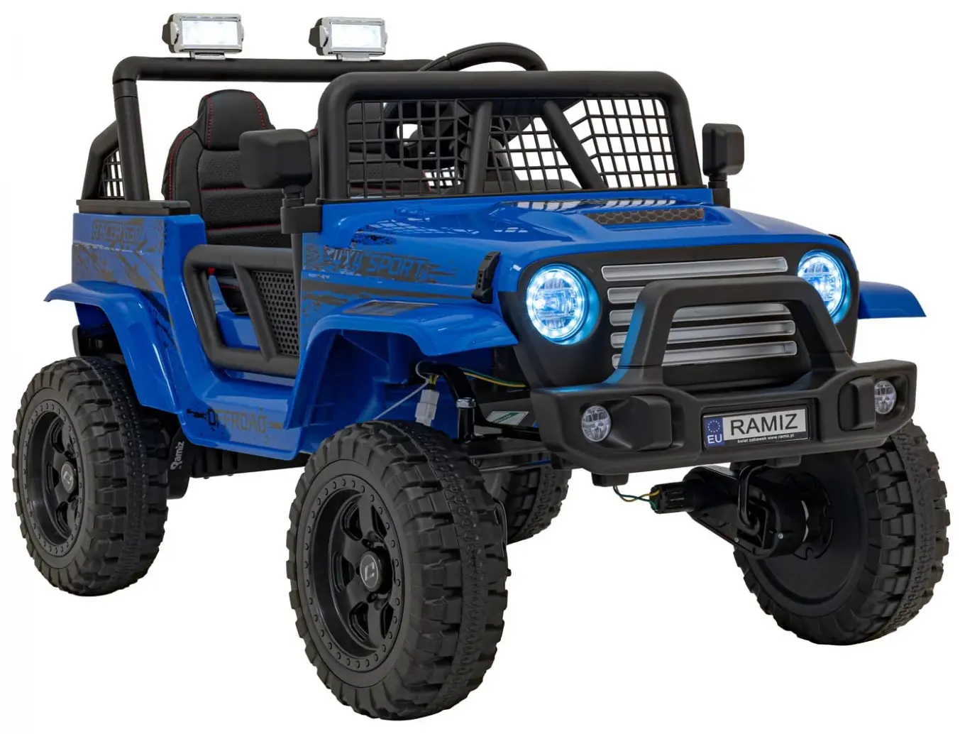 Электромобиль Ramiz Off Road 4x4 Sport (Blue)