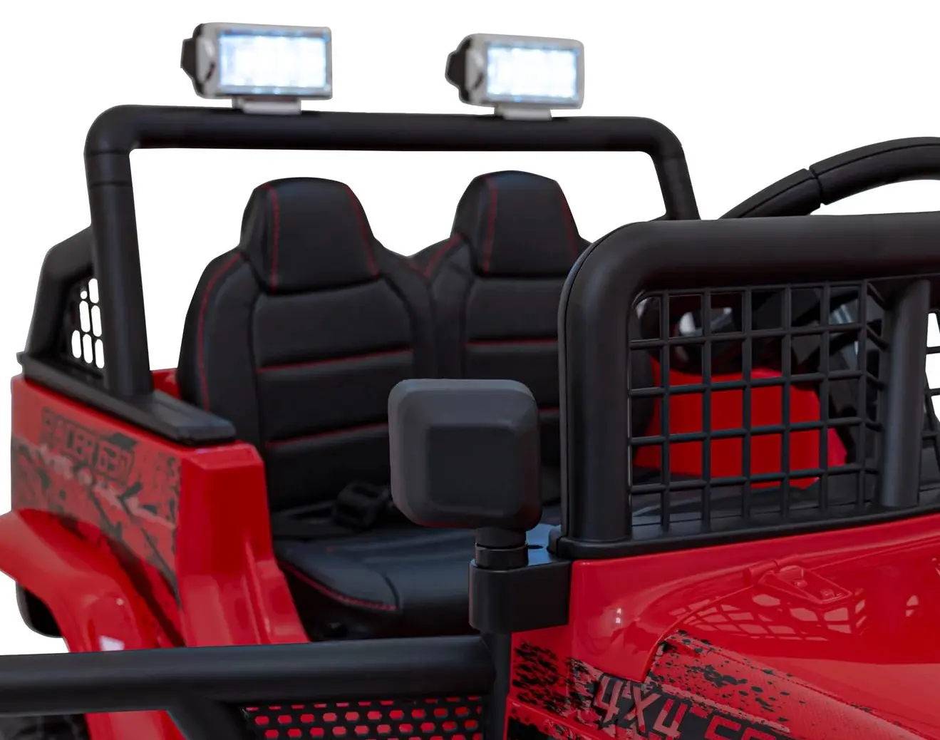 Masinuta electrica Ramiz Off Road 4x4 Sport (Red) - 11