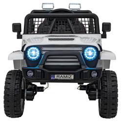 Masinuta electrica Ramiz Off Road 4x4 Sport (White) Thumb
