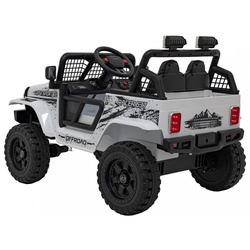 Masinuta electrica Ramiz Off Road 4x4 Sport (White) Thumb