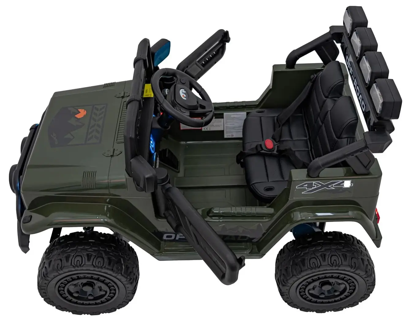 Masinuta electrica Ramiz Off-Road Climber (Green)