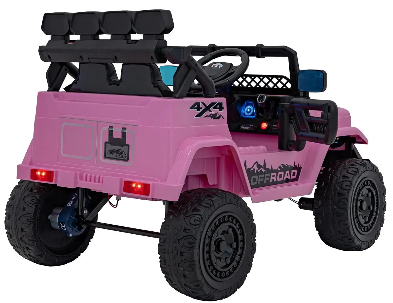 Masinuta electrica Ramiz Off-Road Climber (Pink)