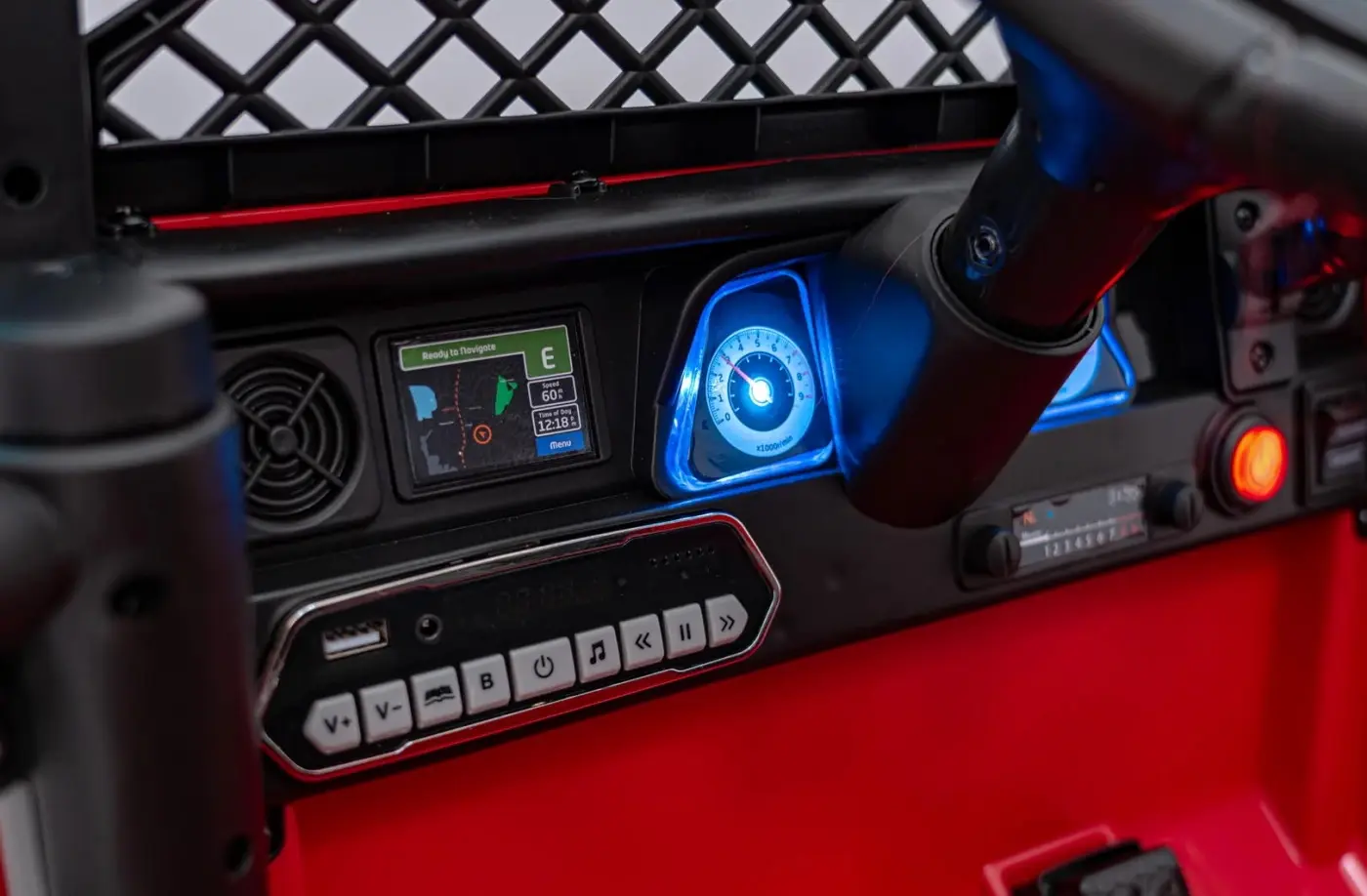 Masinuta electrica Ramiz Off-Road Climber (Red)