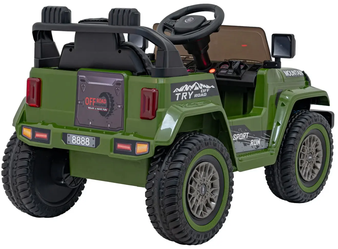 Электромобиль Ramiz Off Road Mountain (Green)