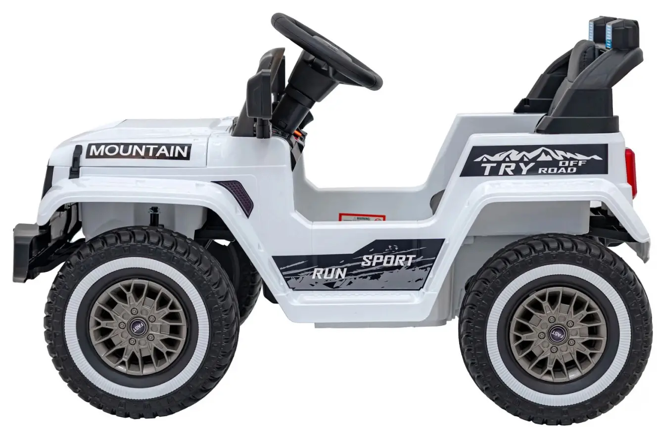 Masinuta electrica Ramiz Off Road Mountain (White)