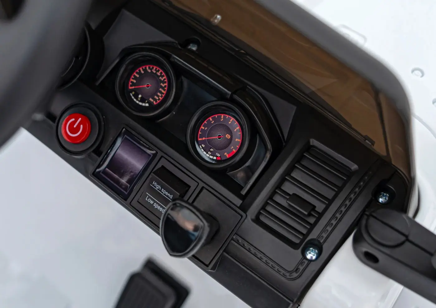 Masinuta electrica Ramiz Off Road Mountain (White)