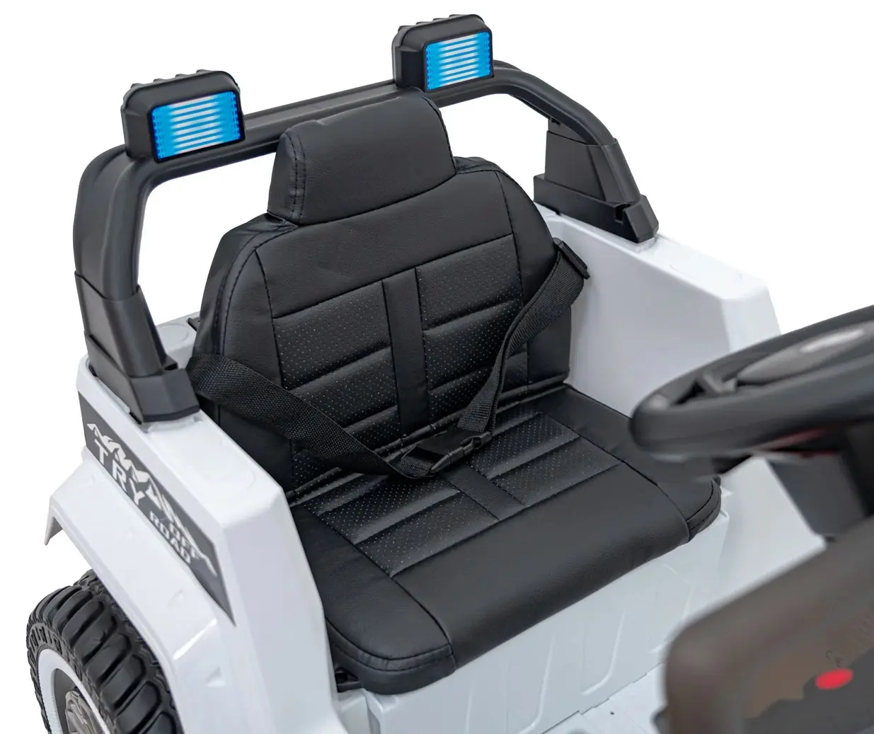 Masinuta electrica Ramiz Off Road Mountain (White)