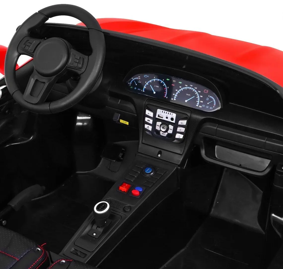 Masinuta electrică Ramiz Perfecta (Red) - 5